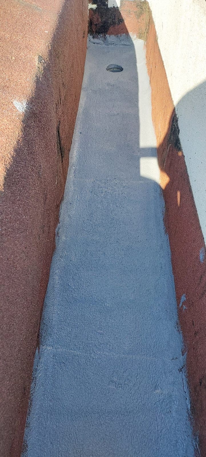 Teras oluğu yalıtım kaplaması